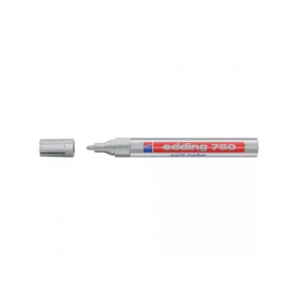 Marker Edding 750 argintiu lacuit 2-4mm