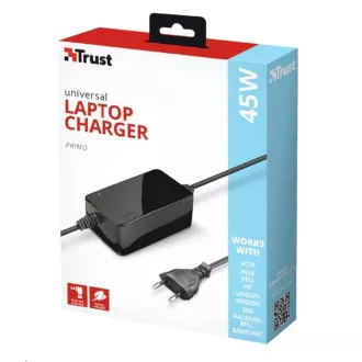 Adaptor de alimentare universal TRUST pentru încărcător pentru laptop Primo de 45 W