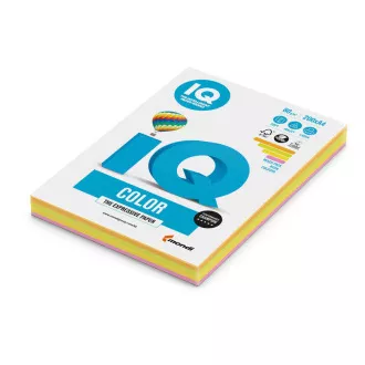 Hartie xerografica IQ A4 / 80g mix 4x50 coli de culoare neon Hartie xerografica IQ A4 / 80g mix 4x50 coli de culoare neon