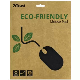 Mouse Pad ecologic TRUST - negru Mouse Pad ecologic TRUST - negru