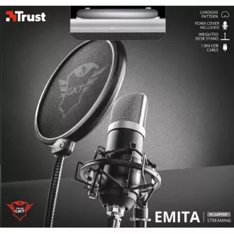 Microfon TRUST GXT 252 Microfon Streaming Emita Microfon TRUST GXT 252 Microfon Streaming Emita