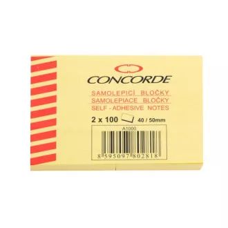 Pad autoadeziv 40x50mm 2x100 foi Concorde Pad autoadeziv 40x50mm 2x100 foi Concorde