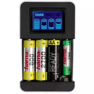 Incarcator Hama Delta LCD Premium pentru AA/AAA Incarcator Hama Delta LCD Premium pentru AA/AAA
