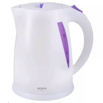 Fierbător electric Orava VK-3117 V, 2000 W, 1,7 l, oprire automată, violet / alb