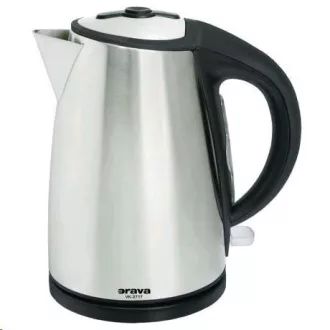 Fierbător electric Orava VK-3717, 2000 W, 1,7 l, oprire automată, argintiu