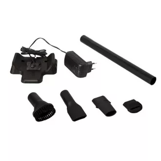 Aspirator de mână Orava VY-224 G, 100 W, fără sac, 72 dB, baterie Li-Ion, negru/gri