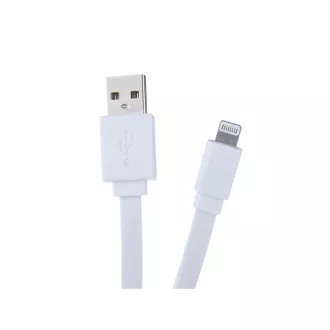 Cablu USB AVACOM LIG-120W - Lightning, 120cm, alb