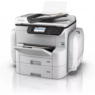 Cerneală pentru imprimantă EPSON WorkForce Pro WF-C8690DTWF, 4 în 1, A3, 35 ppm, Ethernet, WiFi (Direct), Duplex, NFC, 3 ani OSS după reg.