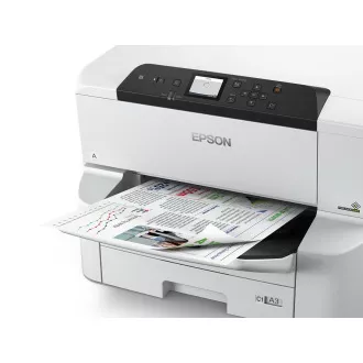 Cerneală pentru imprimantă EPSON WorkForce Pro WF-C8190DTWC, A3 +, 35 ppm, Ethernet, WiFi (Direct), Duplex, NFC, 3 ani OSS după reg.