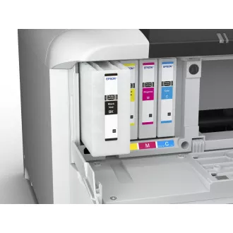 Cerneală pentru imprimantă EPSON WorkForce Pro WF-C8190DTWC, A3 +, 35 ppm, Ethernet, WiFi (Direct), Duplex, NFC, 3 ani OSS după reg.
