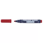 Marker Centropen 8510 permanent roșu vârf cilindric 2,5 mm