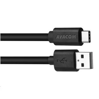 Cablu de date și încărcare USB - USB Type-C, 100cm, negru