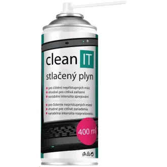 CLEAN IT Aer comprimat 400ml (inlocuitor pentru CL-1) CLEAN IT Aer comprimat 400ml (inlocuitor pentru CL-1)