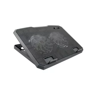 Placă de răcire C-TECH sub NTB CLP-140, 15, 6", 2x 140mm, 2x USB, iluminare de fundal albastră Placă de răcire C-TECH sub NTB CLP-140, 15, 6", 2x 140mm, 2x USB, iluminare de fundal albastră