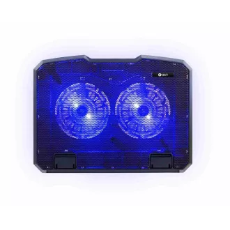Placă de răcire C-TECH sub NTB CLP-140, 15, 6", 2x 140mm, 2x USB, iluminare de fundal albastră Placă de răcire C-TECH sub NTB CLP-140, 15, 6", 2x 140mm, 2x USB, iluminare de fundal albastră