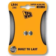 Baterii alcaline JCB LR44, blister 2 buc.