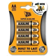 Baterie alcalină JCB SUPER LR06, blister 4 buc.