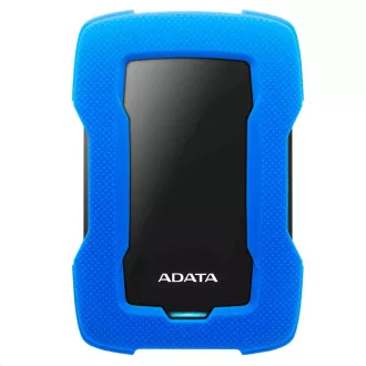 ADATA HDD extern 1TB 2, 5" USB 3.1 HD330, BLUE COLOR BOX, albastru (cauciuc, rezistent la șocuri)