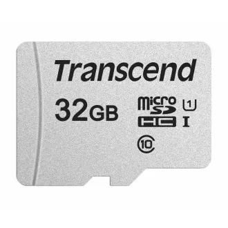 Card MicroSDHC TRANSCEND 32GB 300S, UHS-I U1 + adaptor