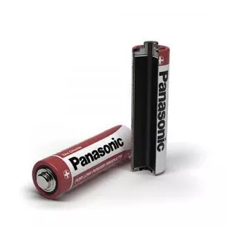 Baterii PANASONIC zinc Carbon Red Zinc R6RZ / 4P AA 1.5V (contractabil 4buc)