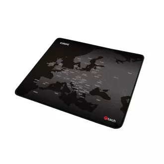 Mouse pad pentru gaming C-TECH MP-01E (Europa), 320x270x4mm, margini cusute
