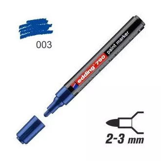 Marker Edding 790 lac albastru 2-3mm Marker Edding 790 lac albastru 2-3mm