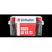 Baterie alcalina VERBATIM AA Pachet 24 / LR6