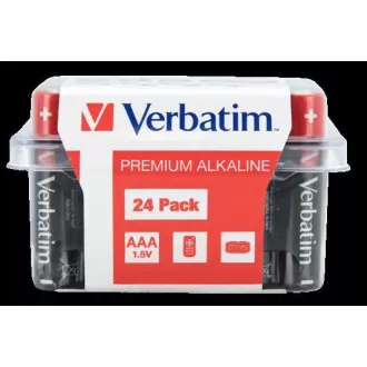 Baterie alcalina VERBATIM AAA Pachet 24 / LR03