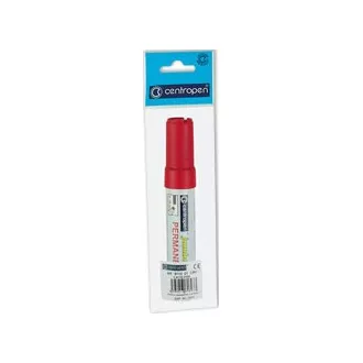 Marker Centropen 9110 Jumbo permanent vârf roșu pană 2-10mm
