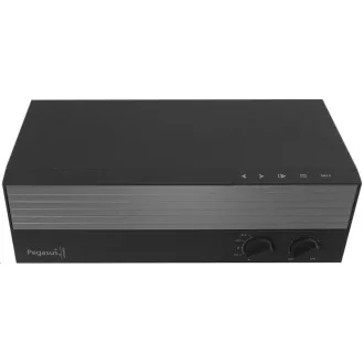 Boxă Orava PEGASUS 1, 22,5 W, subwoofer, WiFi, Bluetooth, intrare AUX, sistem multiroom, negru