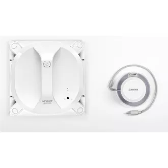Ecovacs Winbot X, robot de spălat geamuri fără fir, traseu de curățare inteligent, sistem de siguranță pe frânghie Ecovacs Winbot X, robot de spălat geamuri fără fir, traseu de curățare inteligent, sistem de siguranță pe frânghie