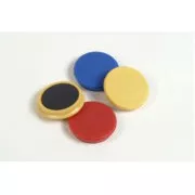 Magneti 40mm Ron 4buc amesteca culorile rotunde