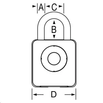 MasterLock 4400EURD Lacăt electronic MasterLock 4400EURD