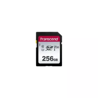 Card SDXC TRANSCEND 256GB 300S, UHS-I U3 V30 (R: 95 / W: 45 MB / s)