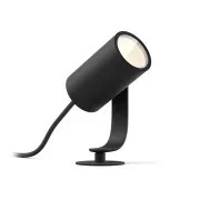 Spot PHILIPS Lily pentru exterior, Hue White și ambianță de culoare, 230V, LED integrat 1x8W, crom mat, extensie (1741530P7)