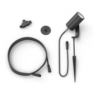 Spot PHILIPS Lily pentru exterior, Hue White și ambianță de culoare, 230V, LED integrat 1x8W, crom mat, extensie (1741530P7) Spot PHILIPS Lily pentru exterior, Hue White și ambianță de culoare, 230V, LED integrat 1x8W, crom mat, extensie (1741530P7)