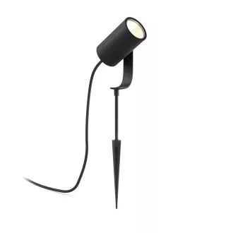 Spot PHILIPS Lily pentru exterior, Hue White și ambianță de culoare, 230V, LED integrat 1x8W, crom mat, extensie (1741530P7) Spot PHILIPS Lily pentru exterior, Hue White și ambianță de culoare, 230V, LED integrat 1x8W, crom mat, extensie (1741530P7)