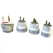 Adaptor de voiaj Solight, pliabil, alb