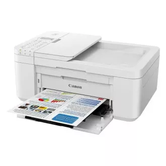 Imprimantă Canon PIXMA TR4551 alb-color, MF (imprimare, copiator, scanare, nor), ADF, USB, Wi-Fi, Bluetooth