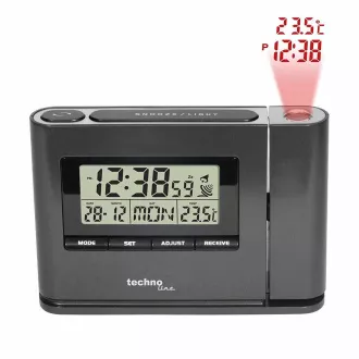 TechnoLine WT 519 - ceas cu alarmă digital cu proiecție a timpului și a temperaturii interioare