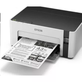 Imprimantă cu cerneală EPSON EcoTank Mono M1120, A4, 720x1440, 32ppm, USB, garanție de 5 ani după înregistrare gratuită Imprimantă cu cerneală EPSON EcoTank Mono M1120, A4, 720x1440, 32ppm, USB, garanție de 5 ani după înregistrare gratuită