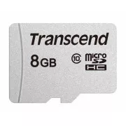 Card MicroSDHC TRANSCEND 8GB 300S, Clasa 10, fără adaptor
