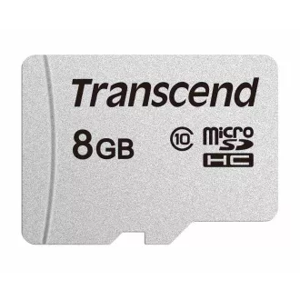 Card MicroSDHC TRANSCEND 8GB 300S, Clasa 10, fără adaptor