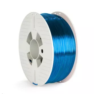 Filament pentru imprimantă 3D VERBATIM PET-G 2,85 mm, 123 m, 1 kg albastru transparent