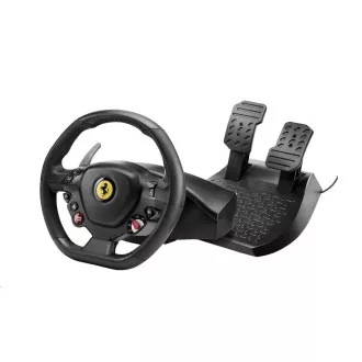 Set volan și pedale Thrustmaster T80 Ferrari 488 GTB Edition pentru PS4 și PC (4160672)