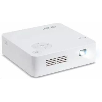 Proiector ACER C202i LED, 854x480, 5000: 1, 300Lm, HDMI, Wi-Fi, durata de viață a lămpii - 20000 ore Proiector ACER C202i LED, 854x480, 5000: 1, 300Lm, HDMI, Wi-Fi, durata de viață a lămpii - 20000 ore