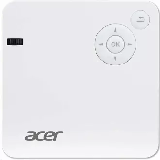 Proiector ACER C202i LED, 854x480, 5000: 1, 300Lm, HDMI, Wi-Fi, durata de viață a lămpii - 20000 ore Proiector ACER C202i LED, 854x480, 5000: 1, 300Lm, HDMI, Wi-Fi, durata de viață a lămpii - 20000 ore