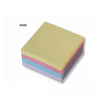 Pad autoadeziv 76x76mm 4 culori pastelate 4x100 coli Concorde