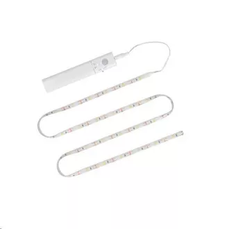 Bandă de lumină LED Solight cu senzor de mișcare, 1m, 4x AAA Bandă de lumină LED Solight cu senzor de mișcare, 1m, 4x AAA
