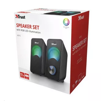Set de difuzoare TRUST Arys Compact RGB 2.0
